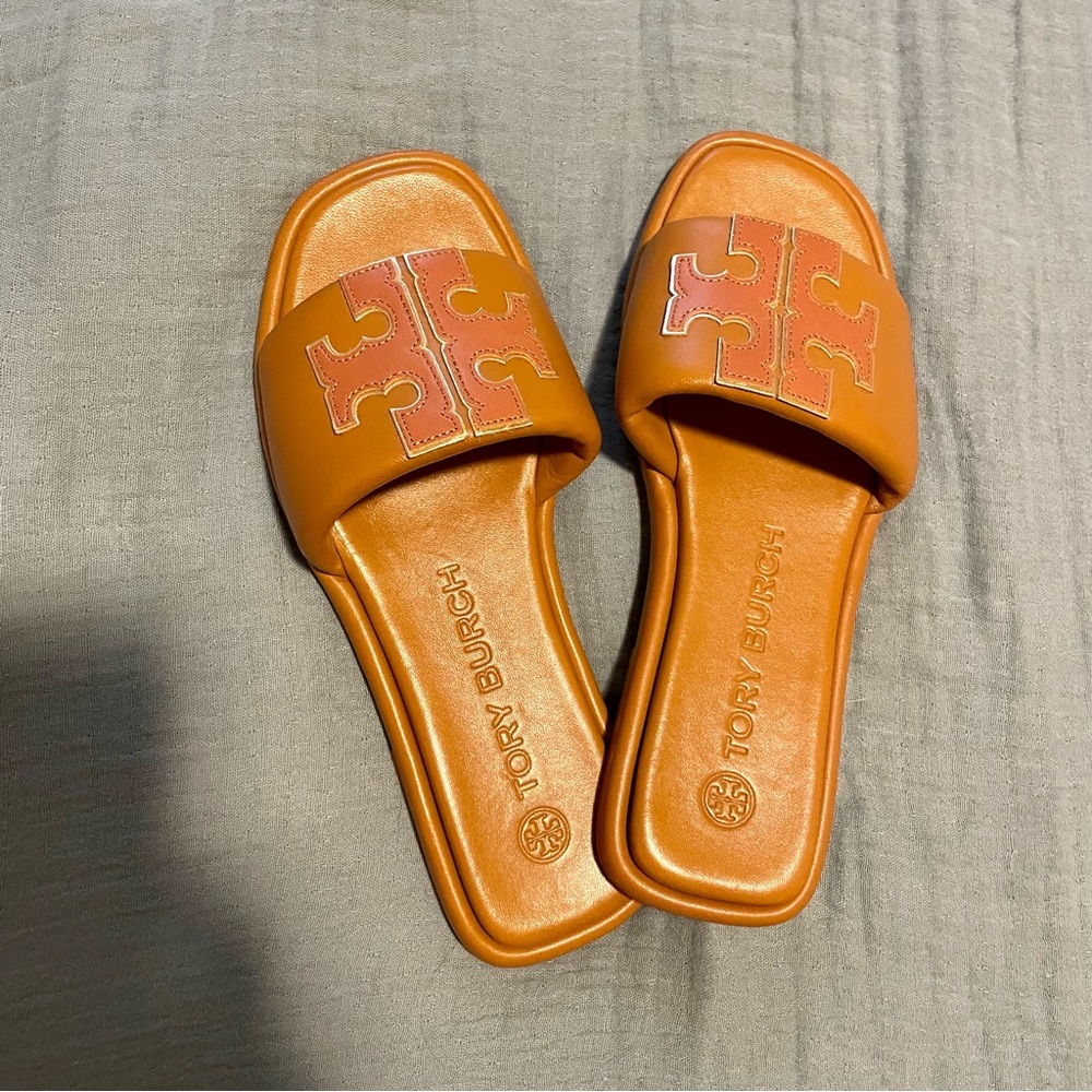 Tory Burch Double T Sport Slide